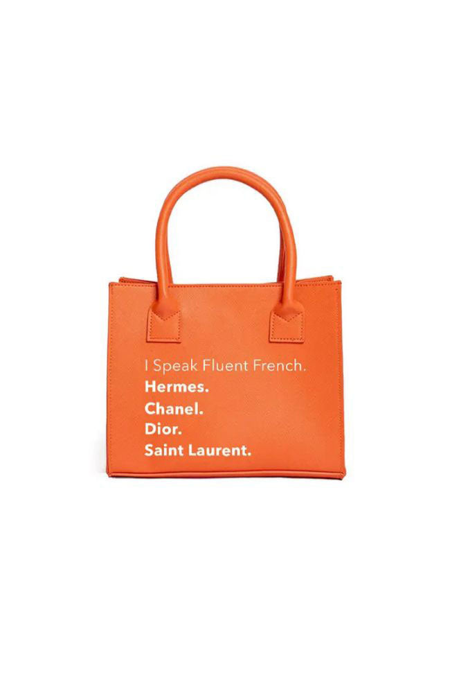 Modern Mini Tote Fluent French Tangerine Orange