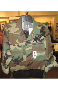 Cropped Gr Camo Deco Black