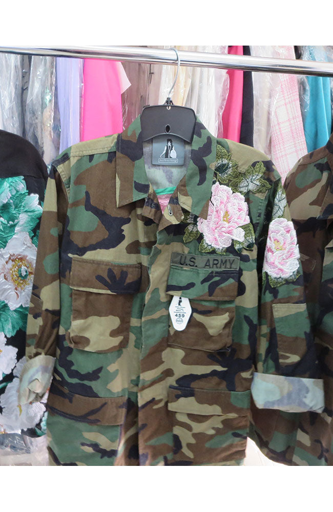 Long Gr Camo Bubblegum Pink