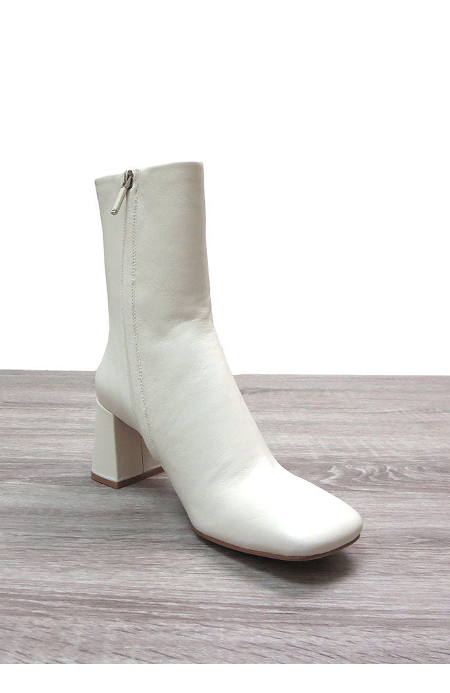 Off White Ankle Boot