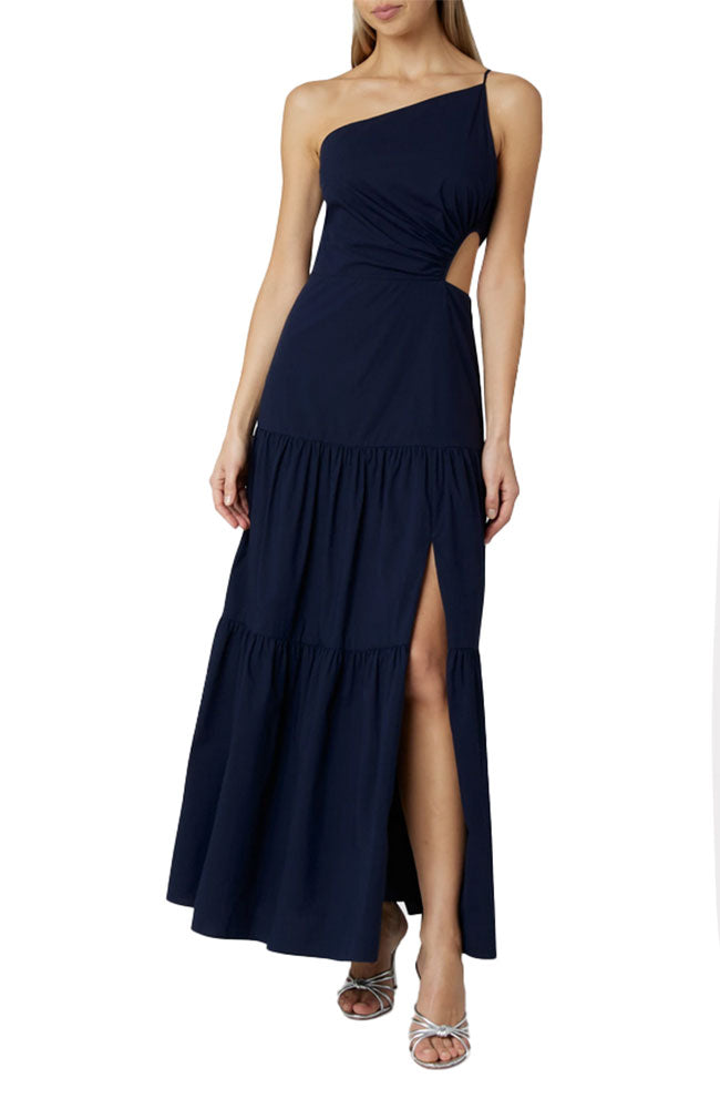 Bahati Poplin Cutout Dress