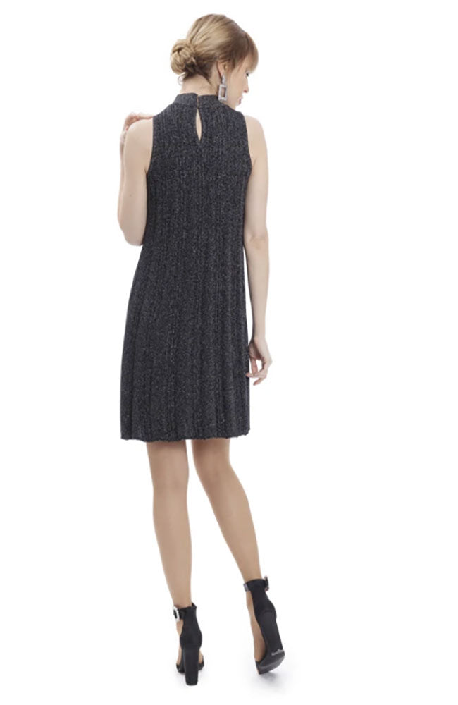 Kendra Dress in Black Silver