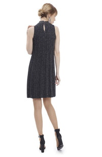 Kendra Dress in Black Silver