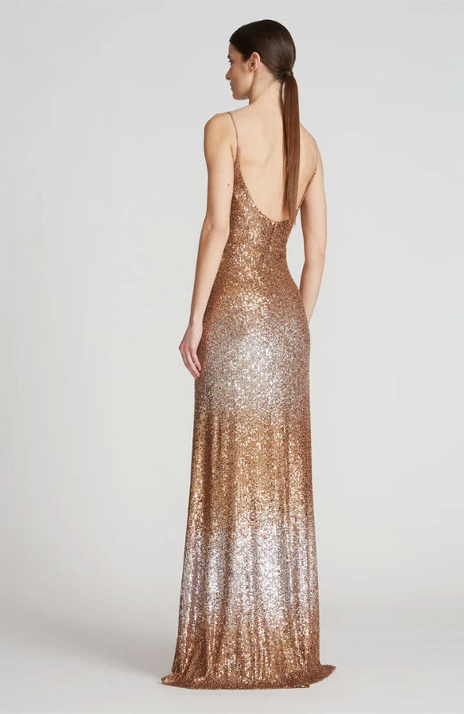 Norah Ombre Sequin Gown