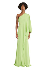 Alyssa Jerse Cascade Gown