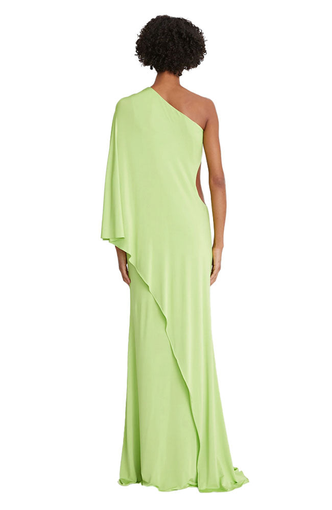 Alyssa Jerse Cascade Gown