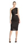 Cassidy Jersey Ruched Cocktail Dress