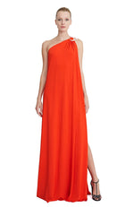 Elyce Jersey One Shoulder Gown