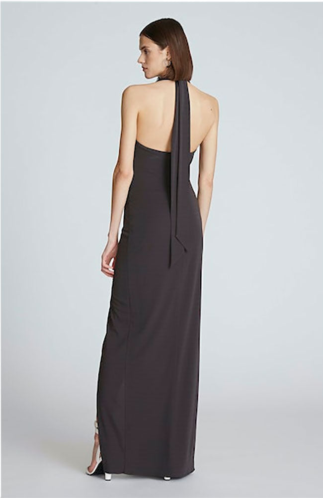 Emery Gown in Matte Jet