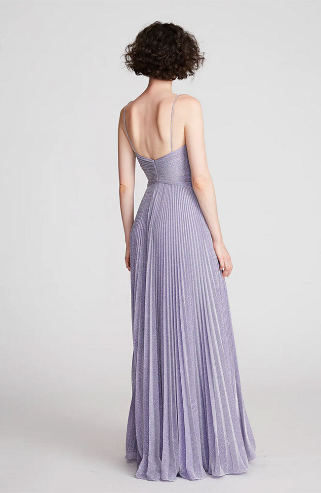 Maycee Gown in Shimmer Jersey