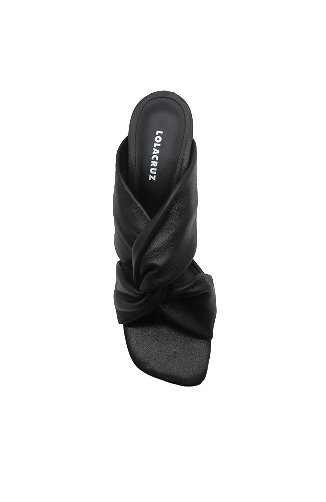 Heeled Twist Sandal