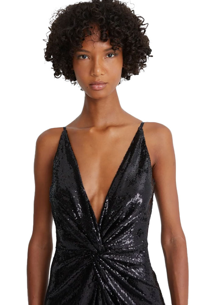 Mariah Sequins Twist Jumpsuit
