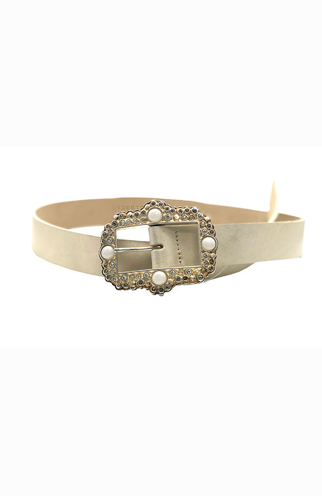 Vintage Gold Silver Belt