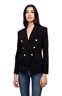 Kenzie Double Breasted Jacket Black