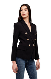 Kenzie Double Breasted Jacket Black