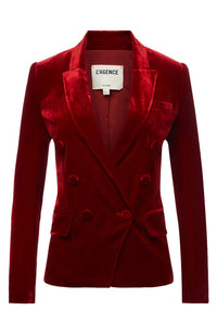 Kenzie Velvet Blazer