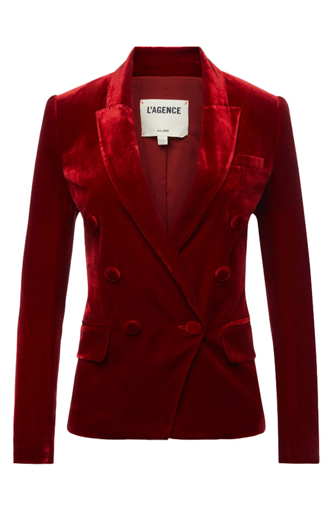 Kenzie Velvet Blazer