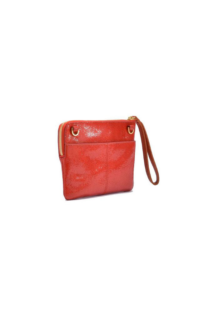 Nash Small Zinfadel Red with Brushed Gold