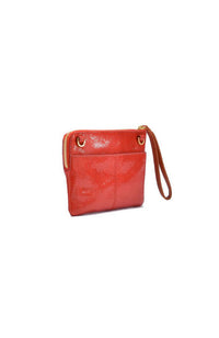Nash Small Zinfadel Red with Brushed Gold