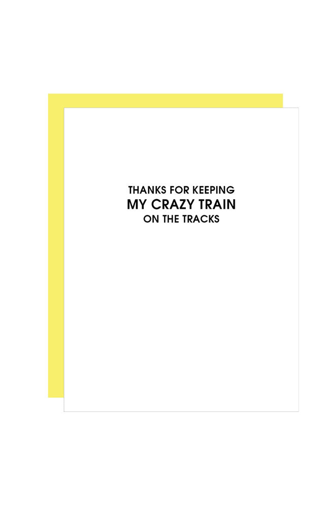Crazy Train Card