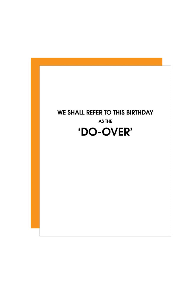 The Do-Over Card