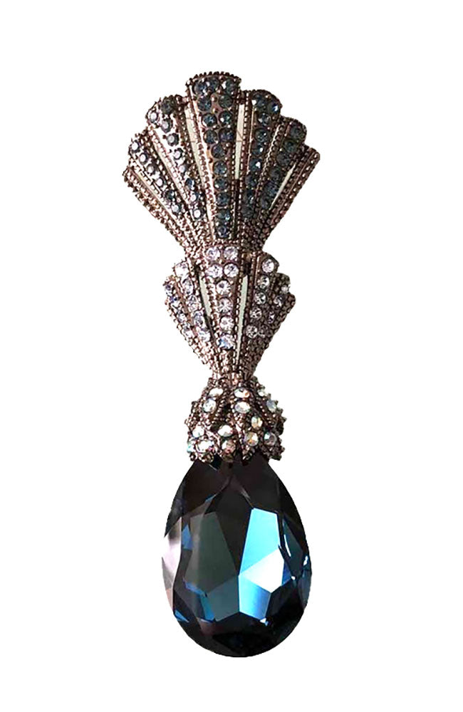 Venetian Fan Brooch