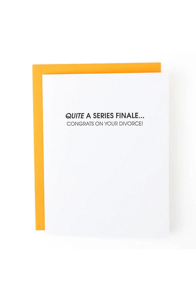 Series Finale Greeting Card