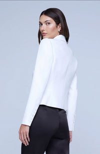 Scarlet Crop Blazer