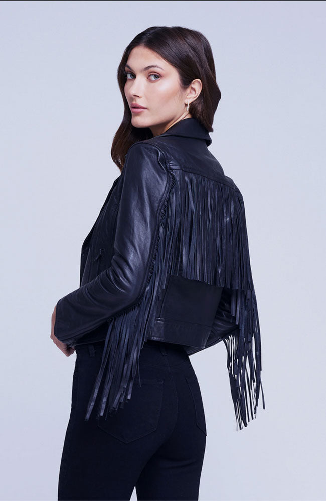 Kravitz Fringe Leather Jacket
