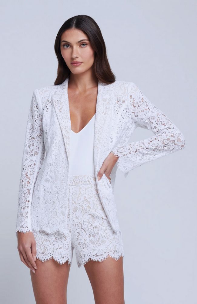 Clementine White Blazer