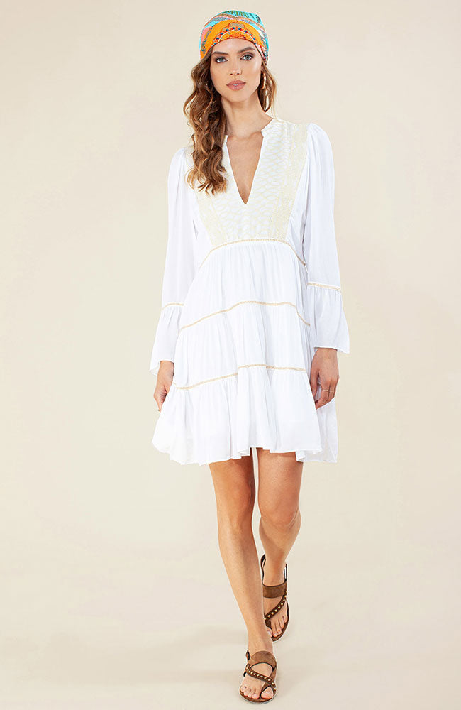 Celeste Embroidered Dress