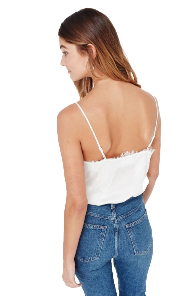Sweetheart White Cami