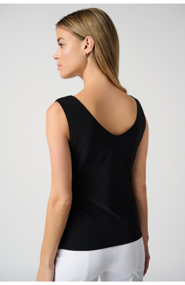 Sleeveless Deep V Neck Tank