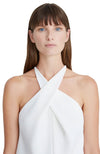 Laurel Crepe Halter Top