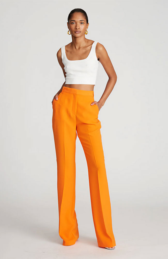 Jora Trouser in Stretch Crepe