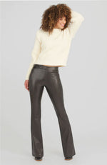 Leather Like Flare Pant