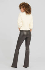 Leather Like Flare Pant