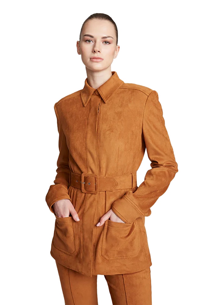 Jesse Jacket in Ultrasuede