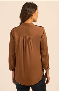 Blue Sky Top in Toasted Coconut