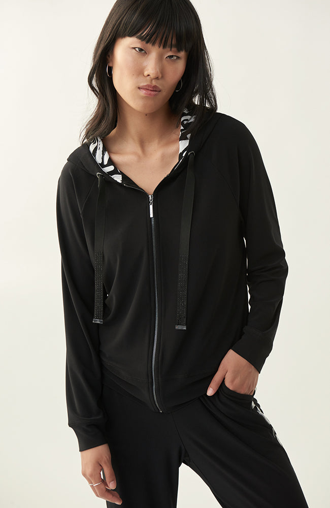 Grafitti Hoodie Black Vanilla