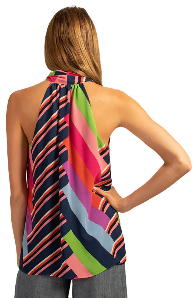 Sleeveless Demming Top