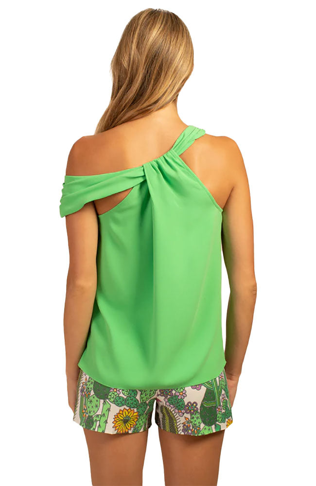 Hollie Top in Greenery