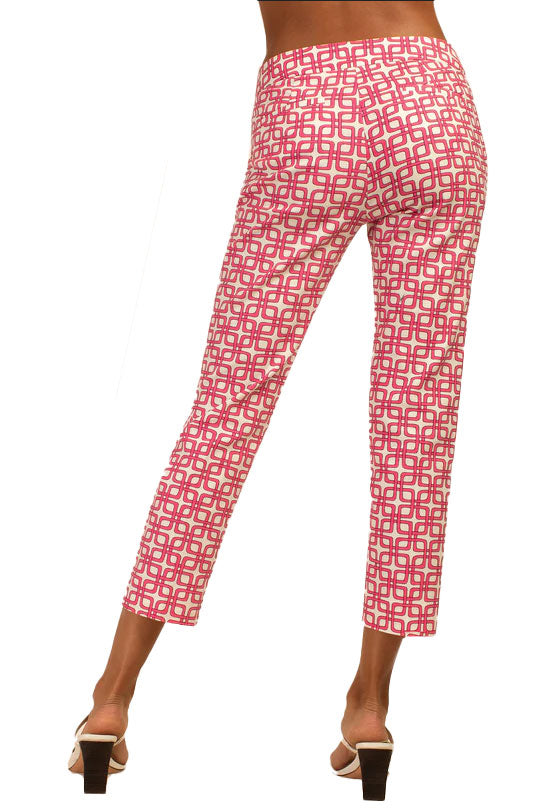 Moss 2 Pant in Azalea Print