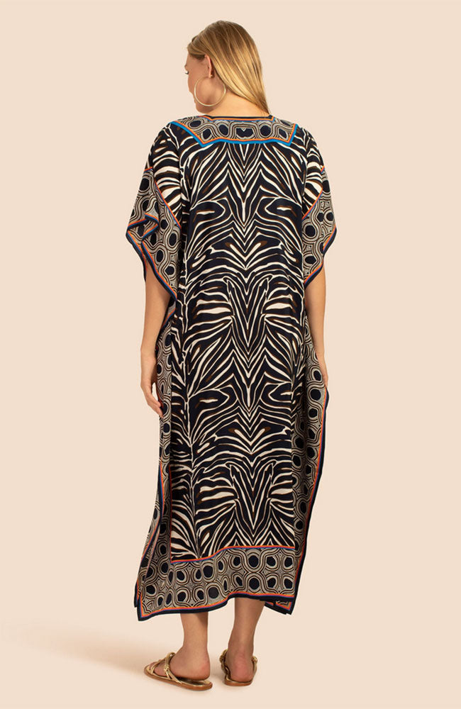 Theodora Maxi Dress Ink Multi