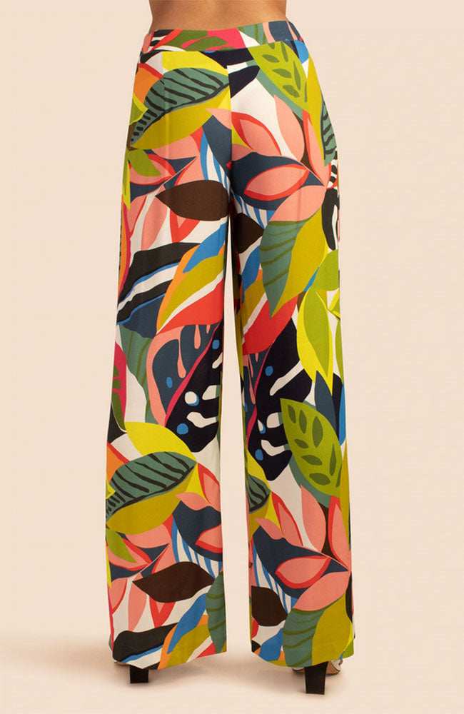 Long Weekend Pant Green Multi