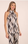 Jocular Top in Metallic Multi