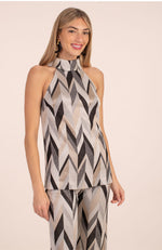 Jocular Top in Metallic Multi