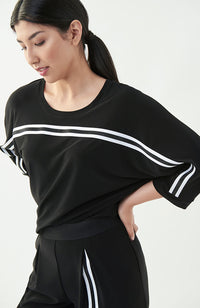 Dolman Sleeve Top with Stones