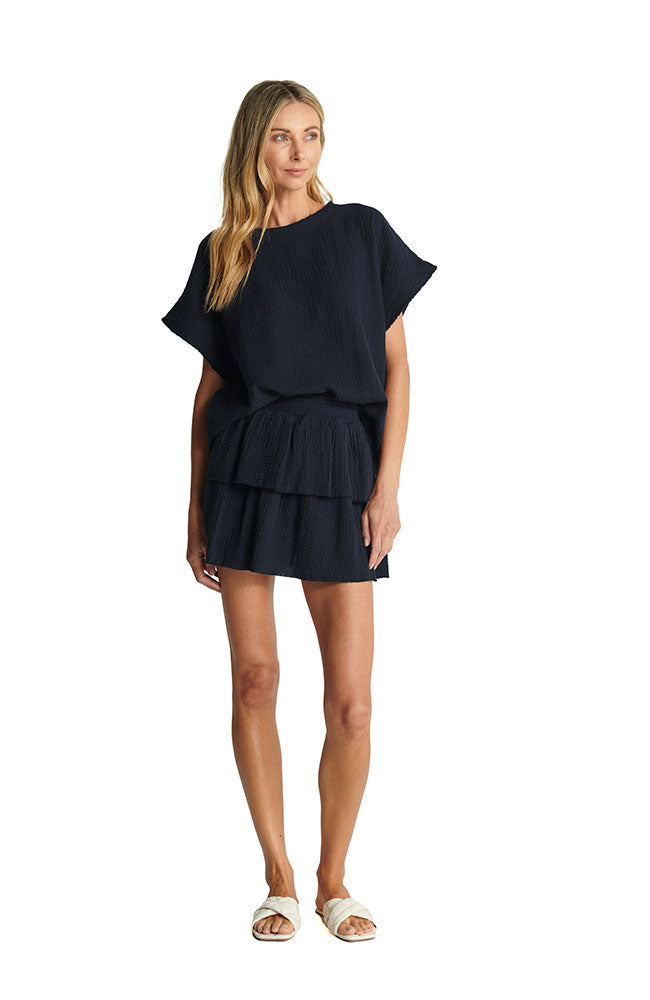 Indy Skirt in Navy