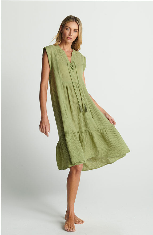 Ari Dress in Sage